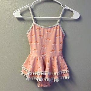 Boutique rainbow bathing suit